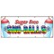 Signmission SNO-BALLS SUGAR FREE BANNER SIGN snowcones water ice italian ice cold B-96 Sno-Balls Sugar Free - alternate 1